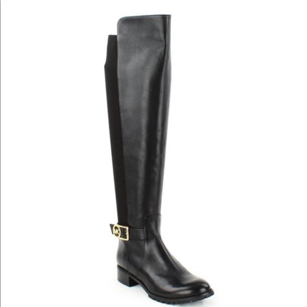 Michael Koris MICHAEL Side bucket riding boots in black - Women’s size 9